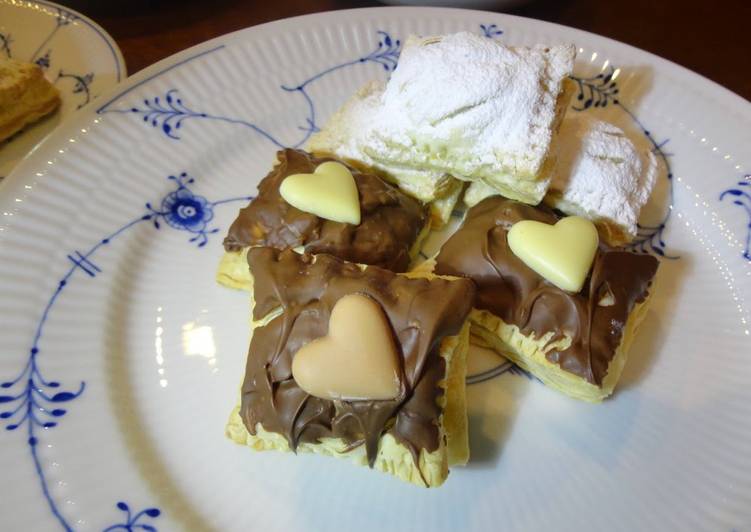Recipe: Appetizing Celebrate Valentine&amp;#39;s Day with Chocolate Custard Pies
