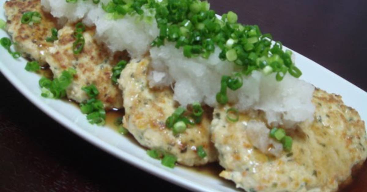 JapaneseStyle Tofu and Chicken Burgers Recipe by cookpad.japan Cookpad