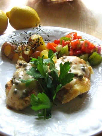 Easy Steps to Make Recipe Lemon Caper Chicken that is Awesome, Perfect}