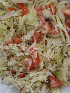 A picture of Easy cabbage salad.