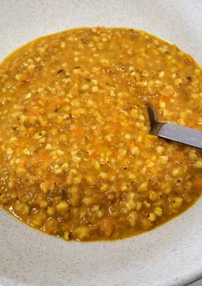Una foto de Dhal de trigo sarraceno
