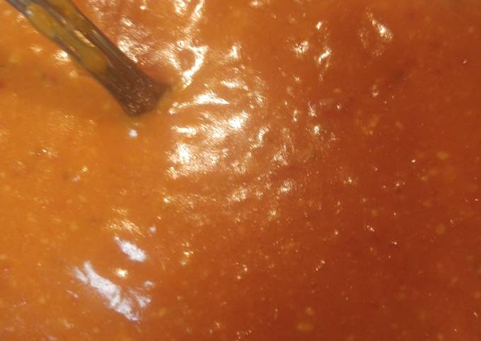 Sun dried tomato Parmesan sauce