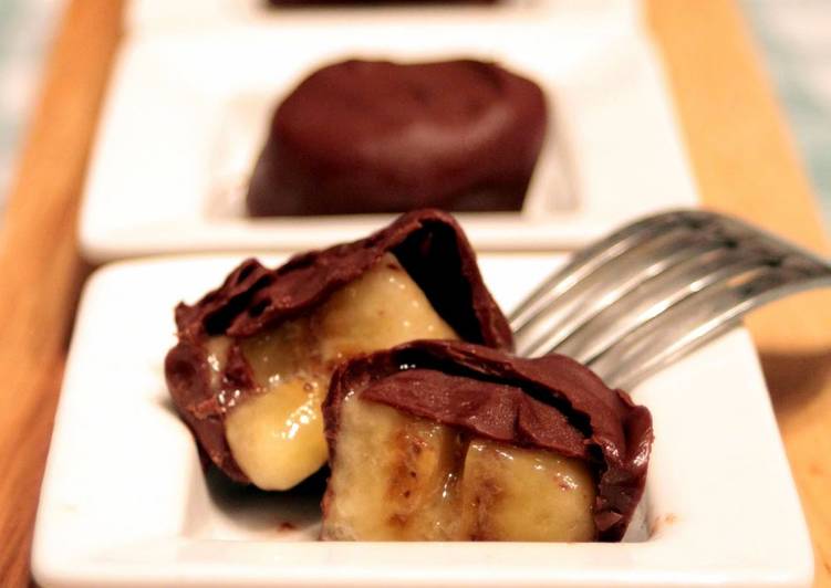 Simple Way to Prepare Quick Two-Ingredient Creamy Chocolate Banana