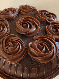 Una foto de Ganache de chocolate sin crema de leche sin batidora!