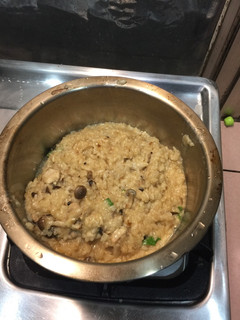 義大利雞肉野菇燉飯 的食譜成品照片