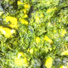 A picture of Recipe of aloo palak ki sabji.