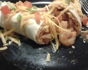 Latest Recipe Shrimp Burrito Delicious Perfect