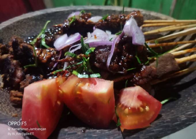 Resep SATE DAGING[pakai happycall] yang Lezat