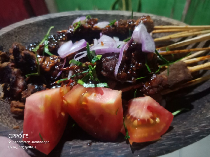 Resep SATE DAGING[pakai happycall] yang Lezat