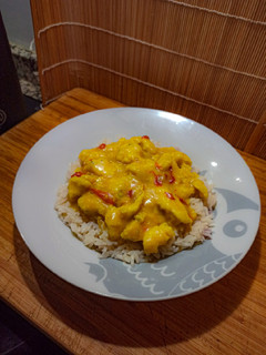 Una foto de Pollo al Ras de hanout
