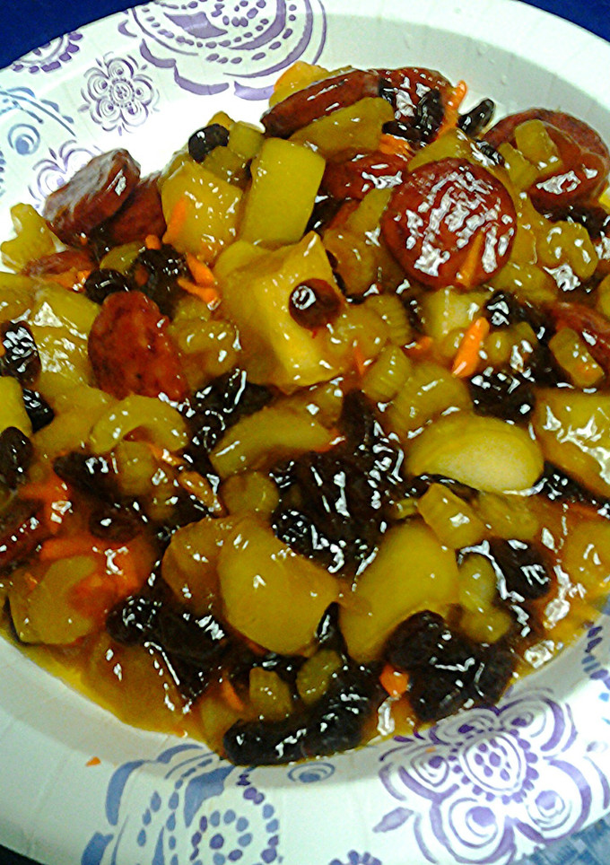 A picture of Sweet and tart hash.