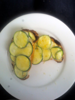 A picture of Cheese on toast with a twist.
