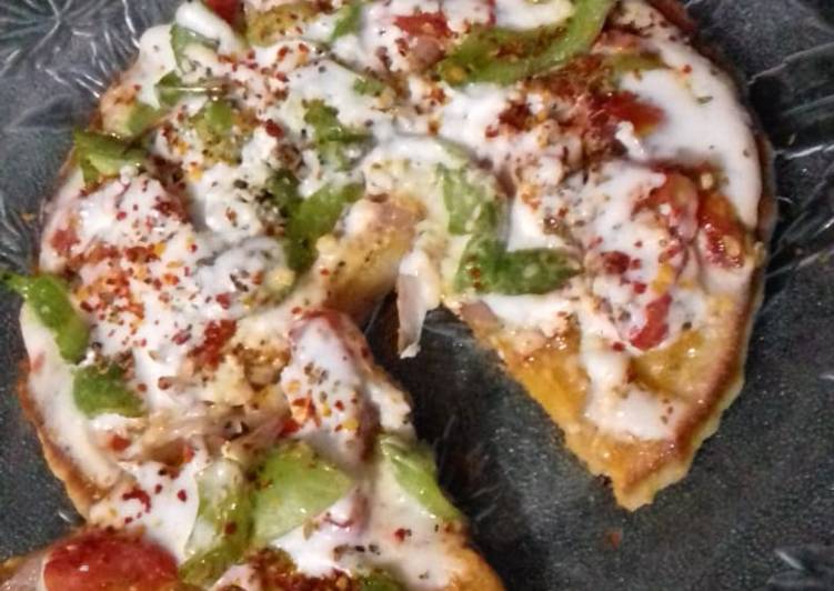 Recipe: Appetizing Veg pizza