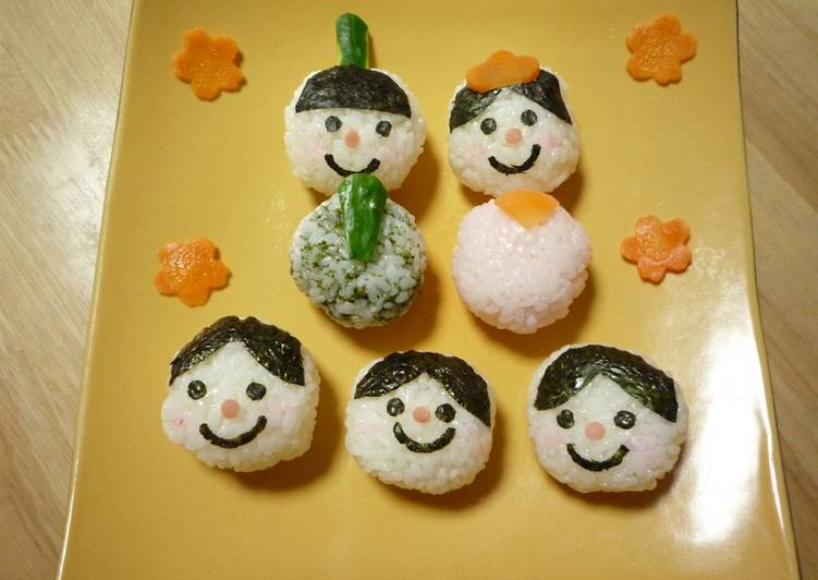 Children Love These! Decorative Hina Doll Temarizushi