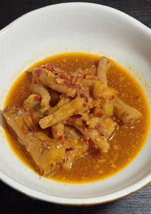 Foto resep Ceker Ayam Bumbu Rujak