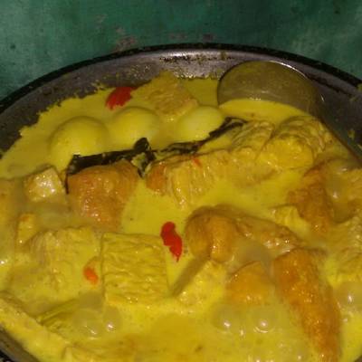 Resep Sayur Santan Kuning Tahu Tempe Telur Oleh Mutiara Aisyah Cookpad