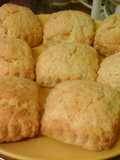 Coconut & lemon scones