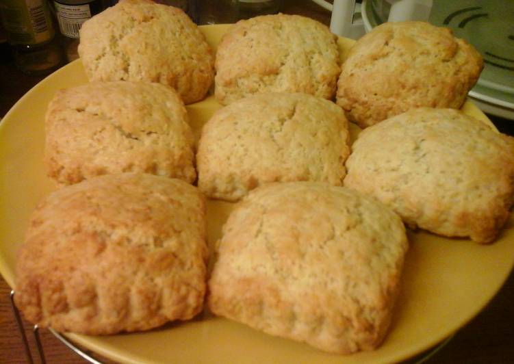 Recipe: Perfect Coconut & lemon scones