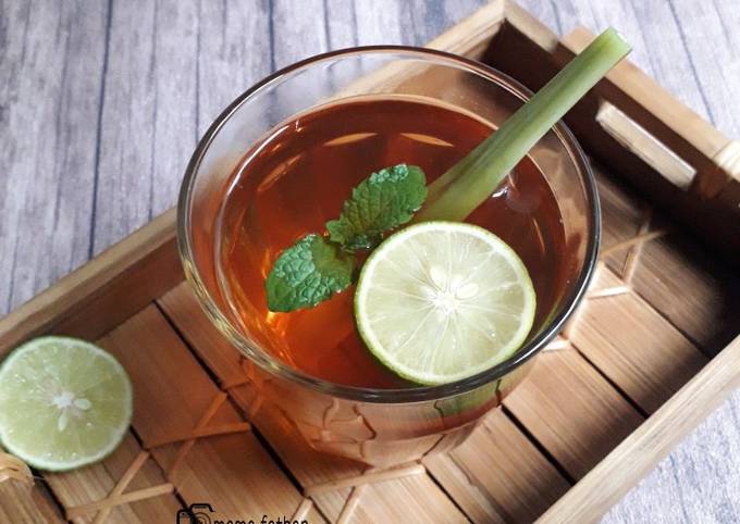 Resep Teh Serai Mint Oleh Mama Fathan Cookpad 8799