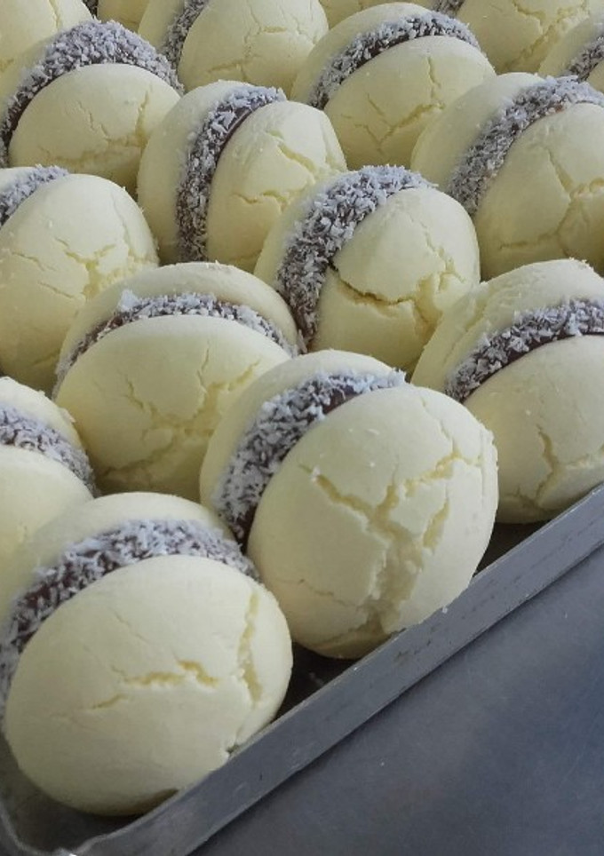 Una foto de Alfajores de Maicena
