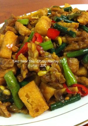 Foto resep Tumis Tempe Tahu Kacang Panjang Tauge