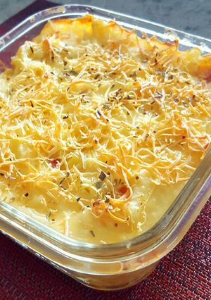 Foto resep Macaroni schootel panggang super cheesy