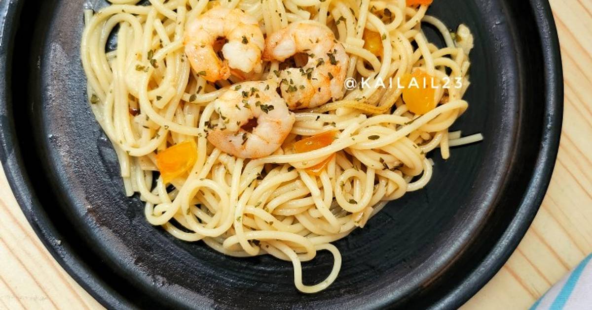Resep Spaghetti Aglio Olio oleh Laila El Cookpad