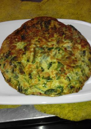 Una foto de Tortilla de espinacas, la más rica del mundo
