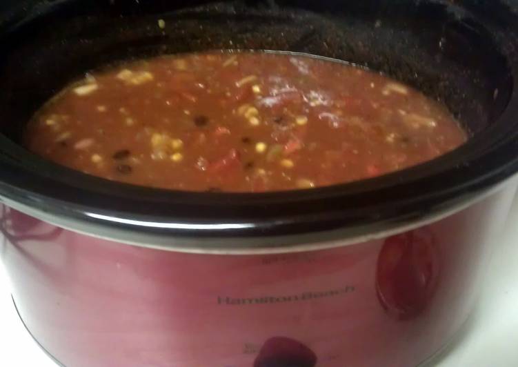 Easiest Way to Make Homemade Kristas vegetarian chilli