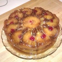 A picture of PineappleUpside down cake.