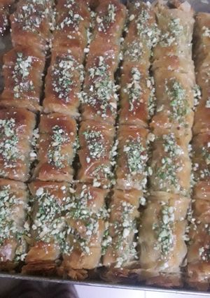 صورة لوصفة بقلاوة تركية بعجينة الفيلو 😋😘
