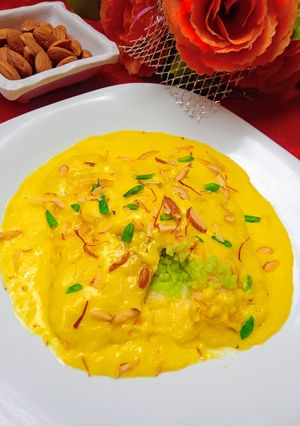 A picture of Mango Rice Ravioli.