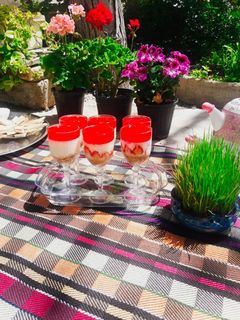 عکسی از دستور چیزکیک لیوانی تک نفره
