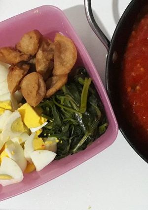 Foto resep Rujak Kangkung