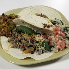 A picture of Ground Turkey Tacos.