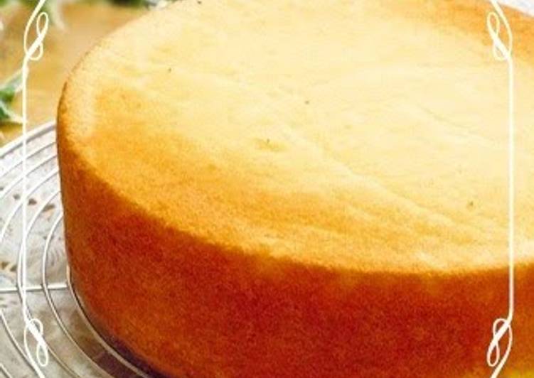Moist and Fluffy Sponge Cake (Genoise Sponge Cake)