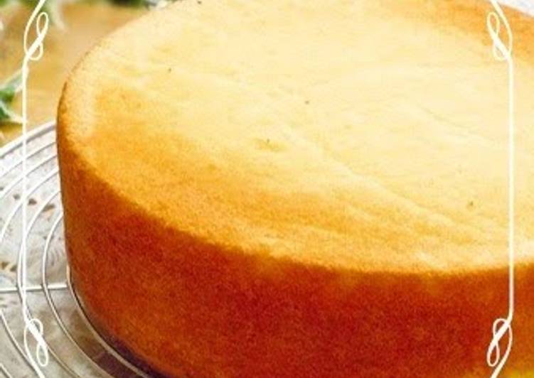 Simple Way to Prepare Speedy Moist and Fluffy Sponge Cake (Genoise Sponge Cake)