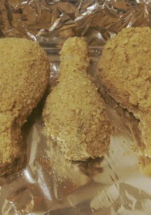 A picture of Baked Drumsticks Marinated in Yogurt.