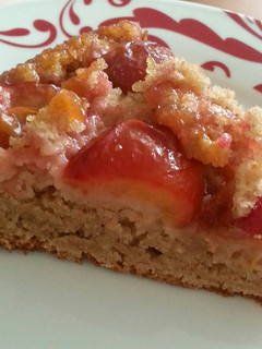 A picture of Sticky Glazed Plum Sponge.
