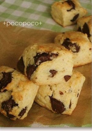 A picture of Easy Chocolate Scones.