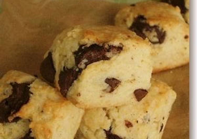 Simple Way to Make Quick Easy Chocolate Scones