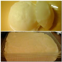 A picture of Lemon Gelato 😃.