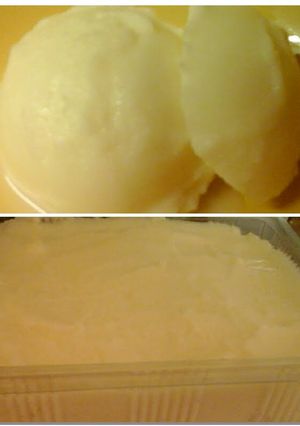 A picture of Lemon Gelato 😃.