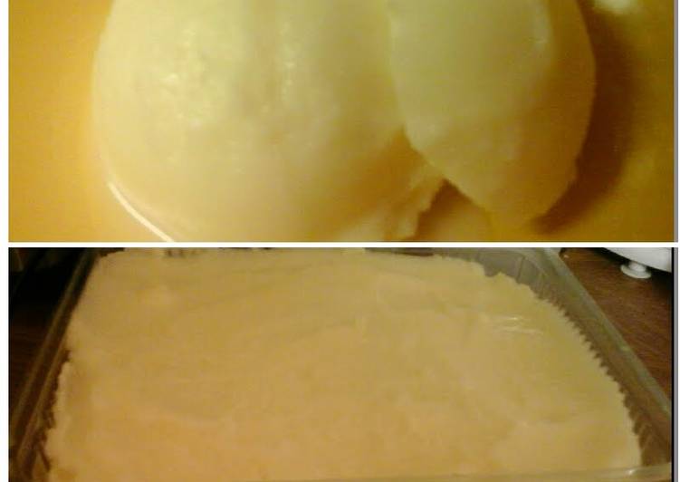 Easiest Way to Prepare Lemon Gelato 😃