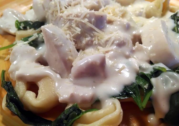 Recipe of Super Quick Homemade Alfredo Sauce done &#34;light&#34;