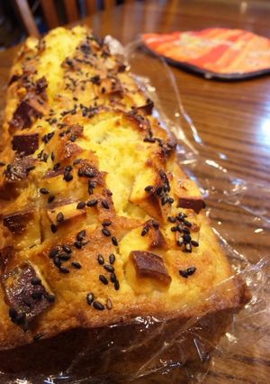 A picture of Warm and Cozy Sweet Potato Pound Cake.