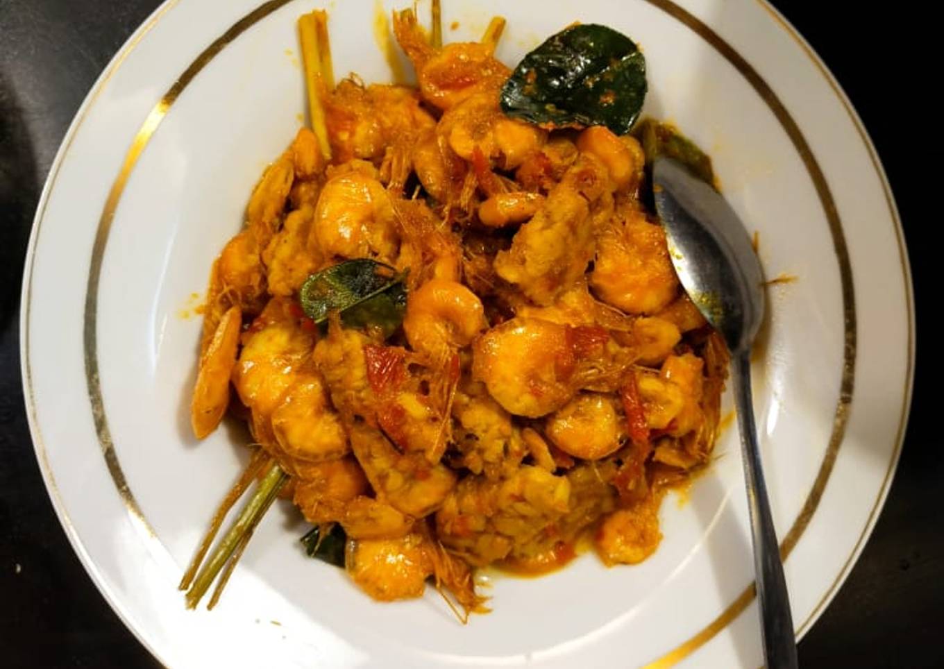 Resep Udang pedas manis Anti Gagal