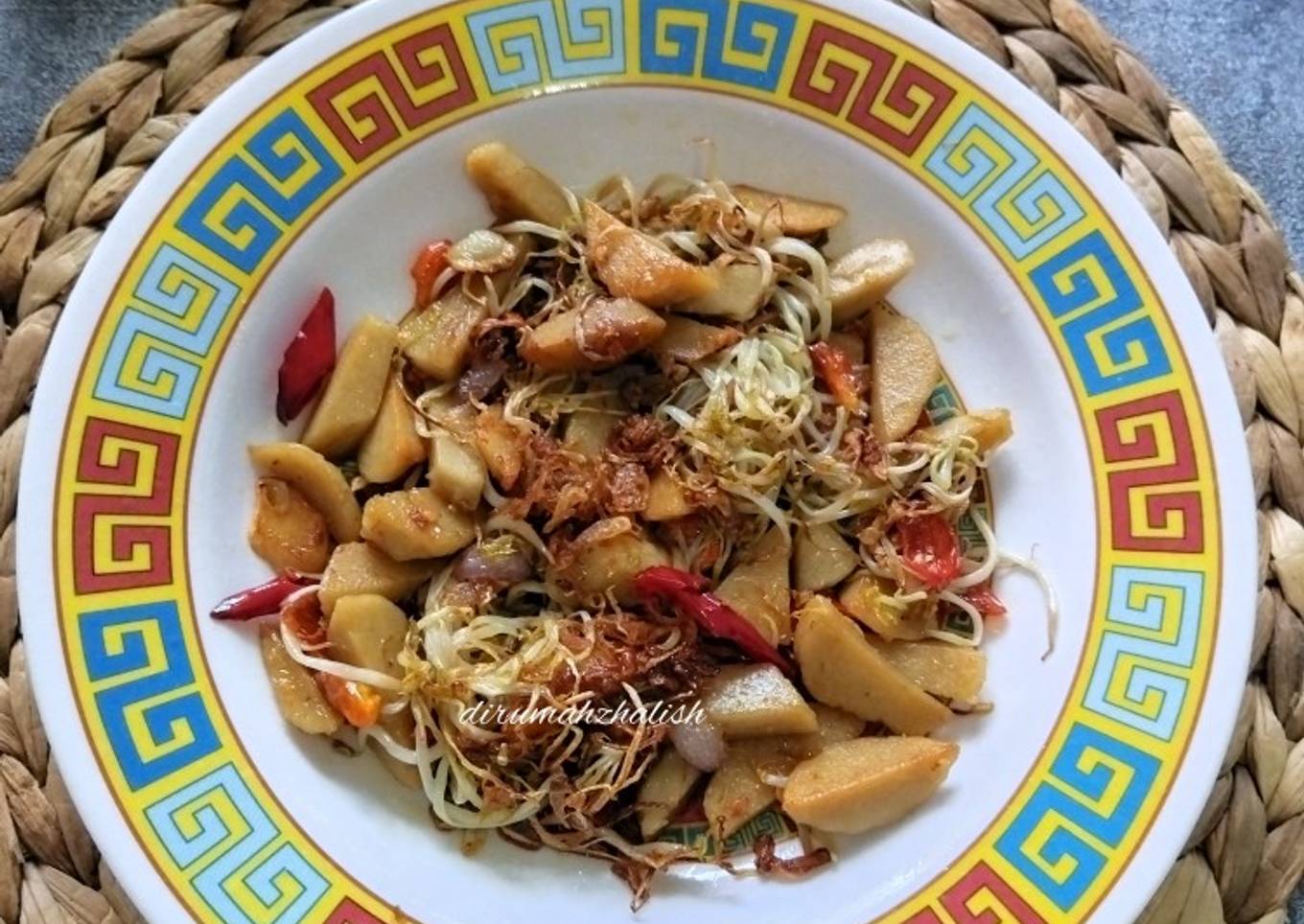 Tumis Tauge Bakso Tempe