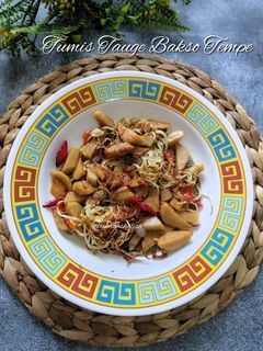 Foto resep Tumis Tauge Bakso Tempe