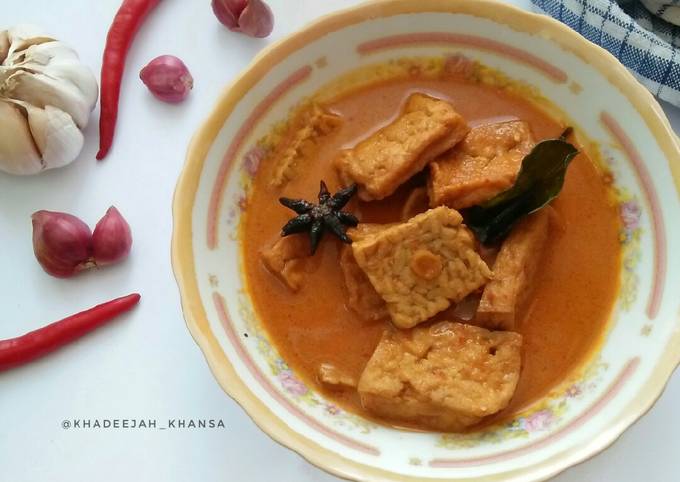 Semur Tahu Tempe Santan